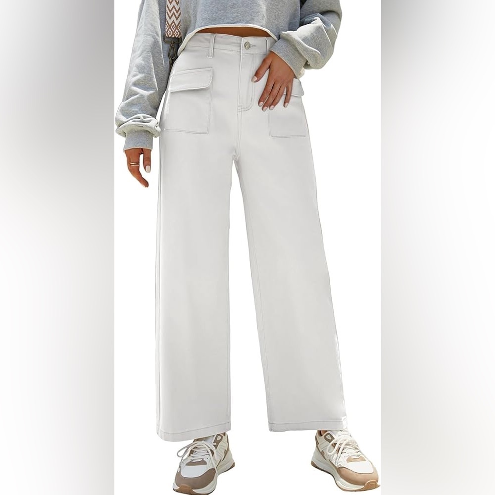 Dokotoo,Beach Wallers High-Waisted Chinos, (Sold Out On-Line),EXCL Cond. Size 6 - Picture 4 of 9